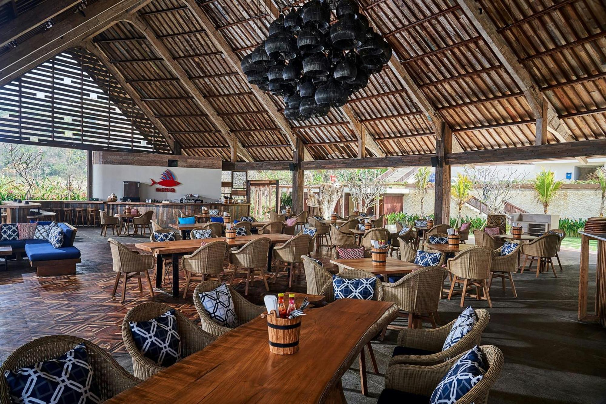 Renaissance Bali Uluwatu Resort & Spa Ungasan Exterior foto The restaurant at the resort